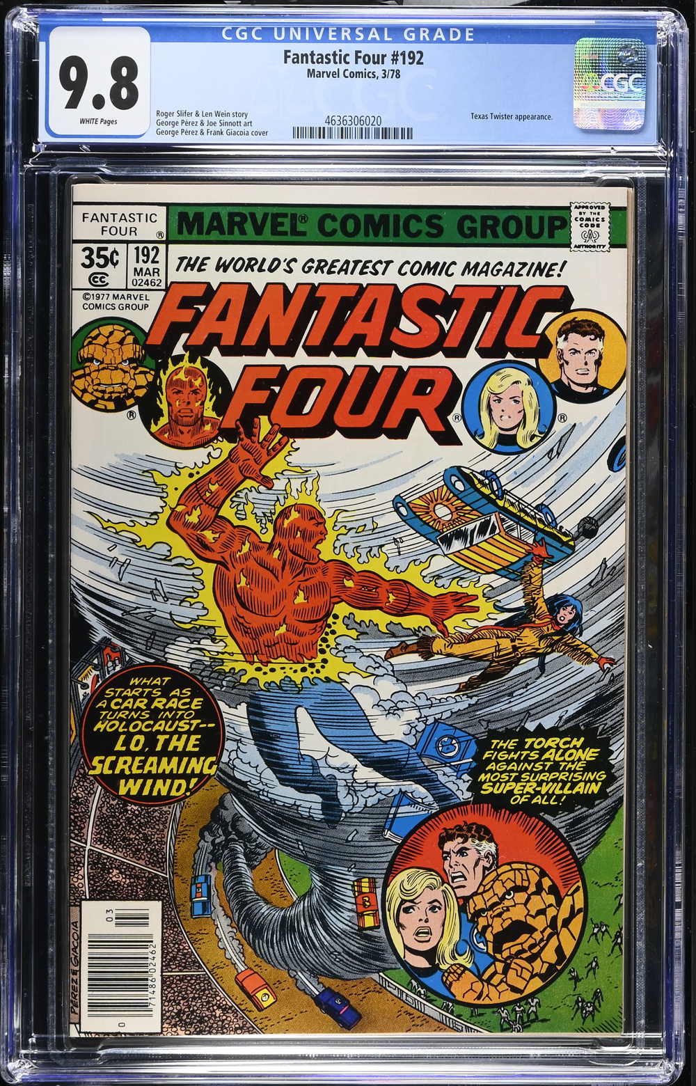 Cover of Fantastic Four #192