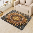 thumbnail image 3 of Sun Rug 3x5 Area Rugs Retro Rugs for Entryway, Boho Carpet for Bedroom Living Room, Machine Washable Non-Slip Indoor Door Mat, Soft Low Pile Area Rug, Small Decorative Rug W&I34, 3 of 7