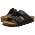 thumbnail image 7 of Birkenstock Women's Arizona 2 Strap Soft Cork Footbed Sandal Black 38 M EU, 7 of 7
