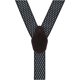 thumbnail image 2 of CTM  1.375 Inch Wide Dress Y-Back Button-End Suspenders (Men), 2 of 4