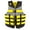 Yellow, variant on Body Glove Method- Adult Life Vest -USCGA Type III Nylon - Unisex, Adult, 2XL/3XL, Black