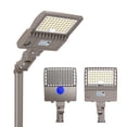 thumbnail image 3 of 200W LED Shoebox Pole Light with Photocell - Slipfitter Mount, 28000LM, 5000K, IP65, Ideal for Tennis Courts, Driveways, and 720W MH/HID Replacement with photocell, 3 of 3