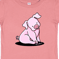 thumbnail image 4 of Inktastic Sitting Pig Boys or Girls Baby T-Shirt, 4 of 5