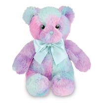 Bearington Lil' Gem Rainbow Tie Dye Plush Stuffed Animal Teddy Bear, 12"