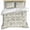 Green, variant on Blue Floral Duvet Cover Set, Farmhouse Vintage Flower Leaf Botanical Soft Duvet Cover Full Size Bedding Set 4 Pieces, 1 Quiltcover and 2 Pillowcases with Zipper, 1 Bed Sheet for All Seasons