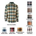 thumbnail image 2 of Redhead Men&rsquo;s Plaid Shirt Ultimate Flannel Button Down L/S (S01 - S09), 2 of 16