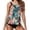#06, variant on Busydd Bathing Suit for Women Fashion Summer 2 Piece Swimsuit for Women Round Neck Floral Print Tank Tops Built in Bra and Briefs Women's Bathing Suit