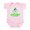 Petal Pink, variant on CafePress - Cycle3 Body Suit - Baby Light Bodysuit, Size Newborn - 24 Months