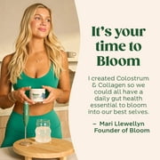 Bloom Nutrition Colostrum & Collagen Peptides Powder, Orange Cream, 25 Servings