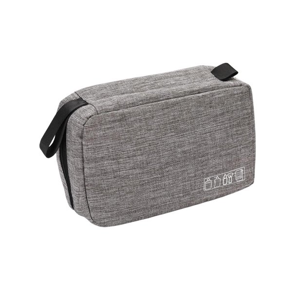 Advancent Bolsa de almacenamiento colgante de viaje, neceser, accesorios impermeables Unisex, organizador plegable de maquillaje, suministro comercial de Almacenamiento y organización del hogar Gris Advancent HA080984-03