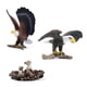 thumbnail image 2 of Bald Eagle American Creature Model for Role Playing and Pretend Play Hand Painted Bald Eagle Figurine American Creature, 2 of 4