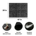 thumbnail image 2 of 47 Inches Barbecue Bbq Grill Gas Splatter Mat Pad Deck Floor Protection Fire Resistant, 2 of 3