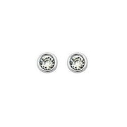 Swarovski Harley Pierced Silver One Size Earrings 1058473