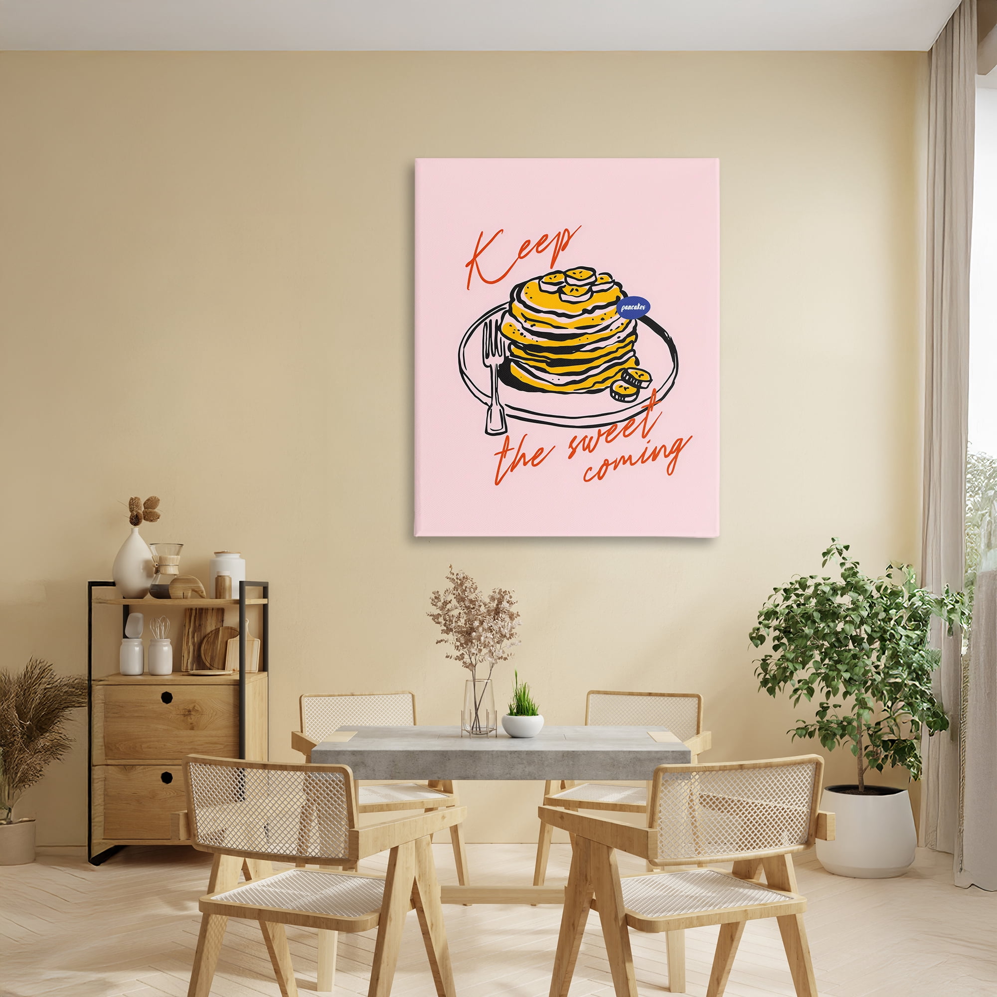 Stupell Industries Keep The Sweet Coming Canvas Wall Art, design by The Prints Vibe