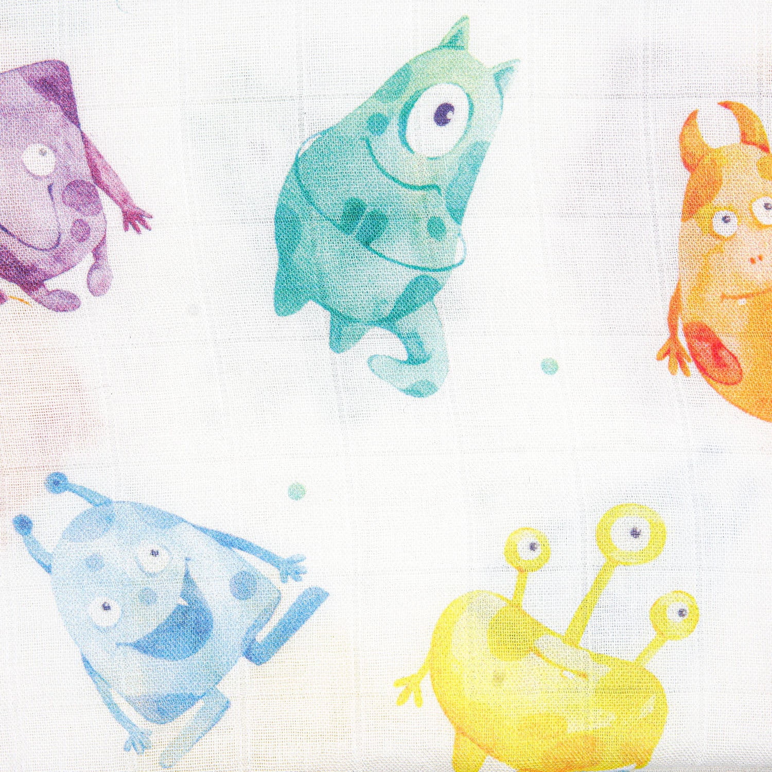Muslin Swaddle - Monster