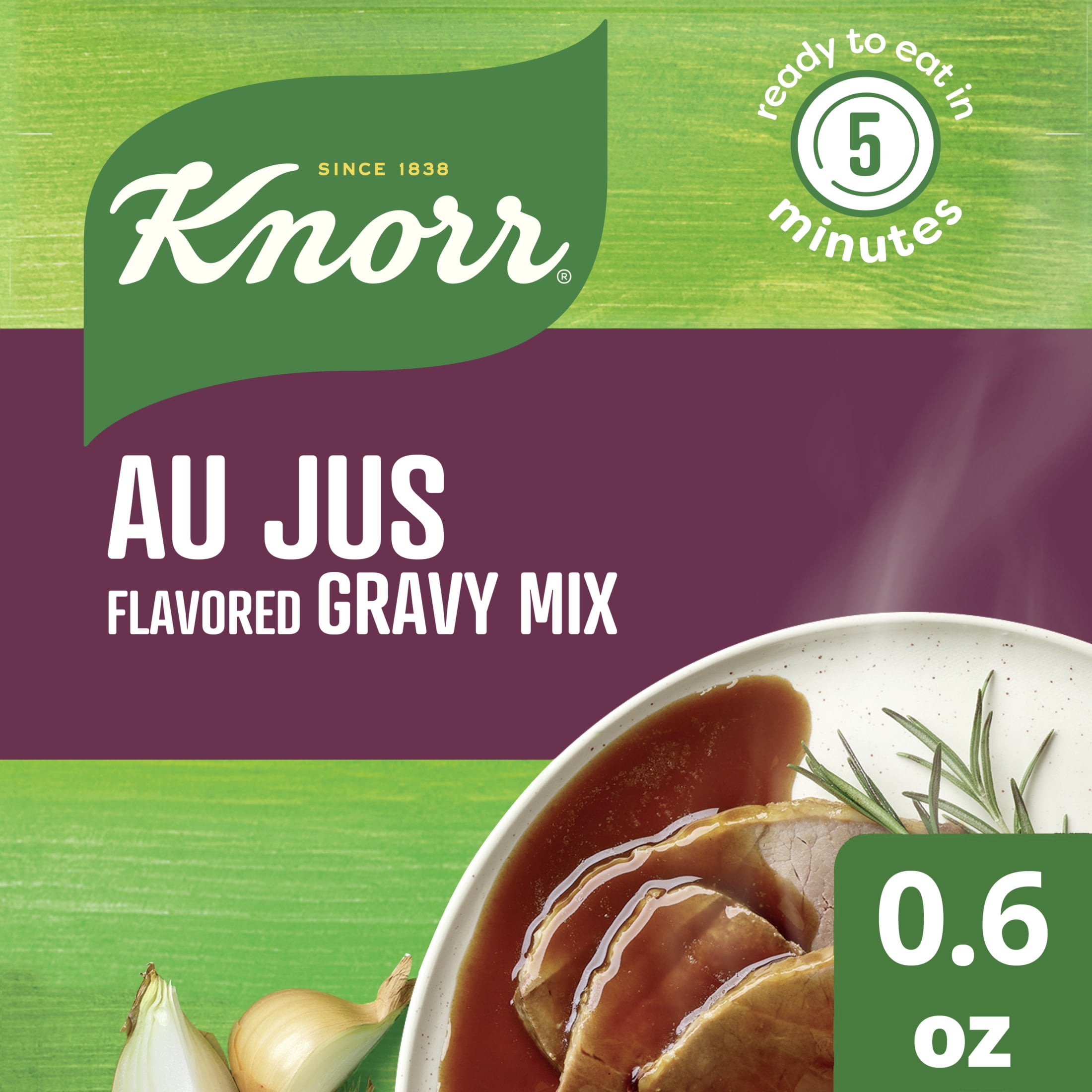 Buy Knorr Gravy Mix Au Jus, No Artificial Flavors, No Added MSG, 0.6 oz