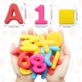 thumbnail image 2 of Juguetes de aprendizaje del alfabeto para niños pequeños 40 piezas de relleno de contenedor sensorial para niños ABC Alfabeto y juguetes numéricos para niños Juguetes blandos para niños de 3 a 5 años, 2 of 5