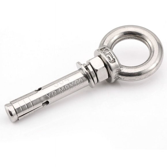 M14 Expansion Bolt - 304 Stainless Steel Ring Lifting Ring Expansion Eye 2pcs