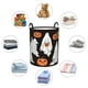 thumbnail image 4 of Fotbe Halloween Ghosts And Pumpkins Cesto de Ropa con Asas, Cesto Impermeable de Gran Capacidad, Bolsa de Lavado para Dormitorio, Cesto de Ropa con Ruedas y Asas-Small, 4 of 6