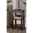 thumbnail image 4 of Alaterre Furniture Shaker Cottage Table d'Appoint avec 2 Tablettes Espresso, 4 of 4
