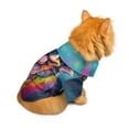 thumbnail image 5 of Hippie Bernese Mountain Dog Portrait oil painting Watercolor Tie-dye Vintage Hawaiian Summer Shirt for Small Medium Large Dog Cat Berner Lover Gifts - 00015, 5 of 6