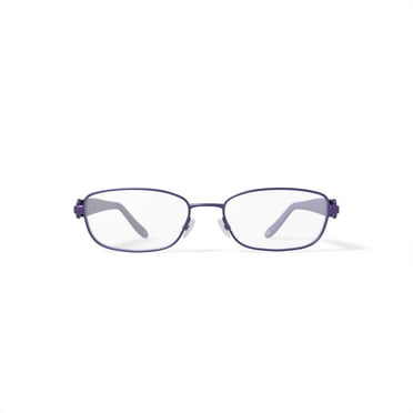 Rose Women's AR09 Prescription Eyeglasses with Case, Purple