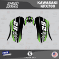 thumbnail image 4 of Kalair GFX Graphics Kit for Kawasaki ATV KFX 700 (2004-2009) Shred Series, 4 of 5
