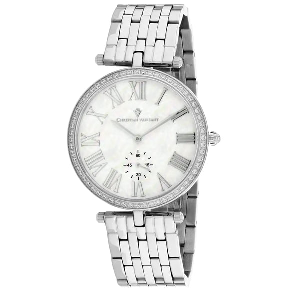 Reloj Christian Van Sant Hush de Acero Inoxidable con Cuarzo