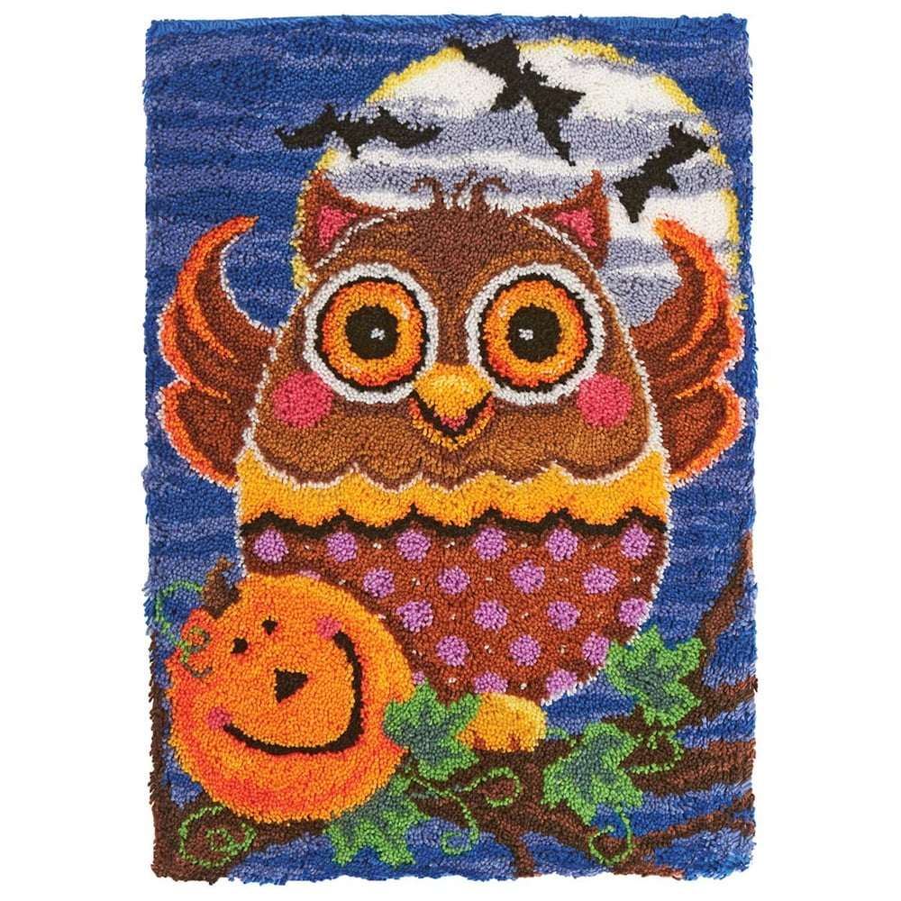 Herrschners® Halloween Hoots Latch Hook Kit