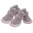 thumbnail image 2 of 4Pcs Pet Shoes Fashionable Anti-slip Breathable Pet Dogs Sneakers for Small Dogs,Pink, 2 of 8