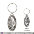 thumbnail image 4 of Octopus Keychain, A154KC, 2 Inches, Marine, Ocean, Wildlife, Nautical, Nature, Gift, Metal, Engraved, Key Fob, Key Ring, Keys, Zipper Pull, Luggage Tag, Pewter, Backpack, Sea Creature, 4 of 8