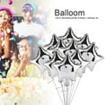 thumbnail image 4 of Mgaxyff 10pcs 10  Five Star Aluminum Foil Balloons Party Wedding Birthday Decor, Decoration Balloon, Helium Ballo, 4 of 7