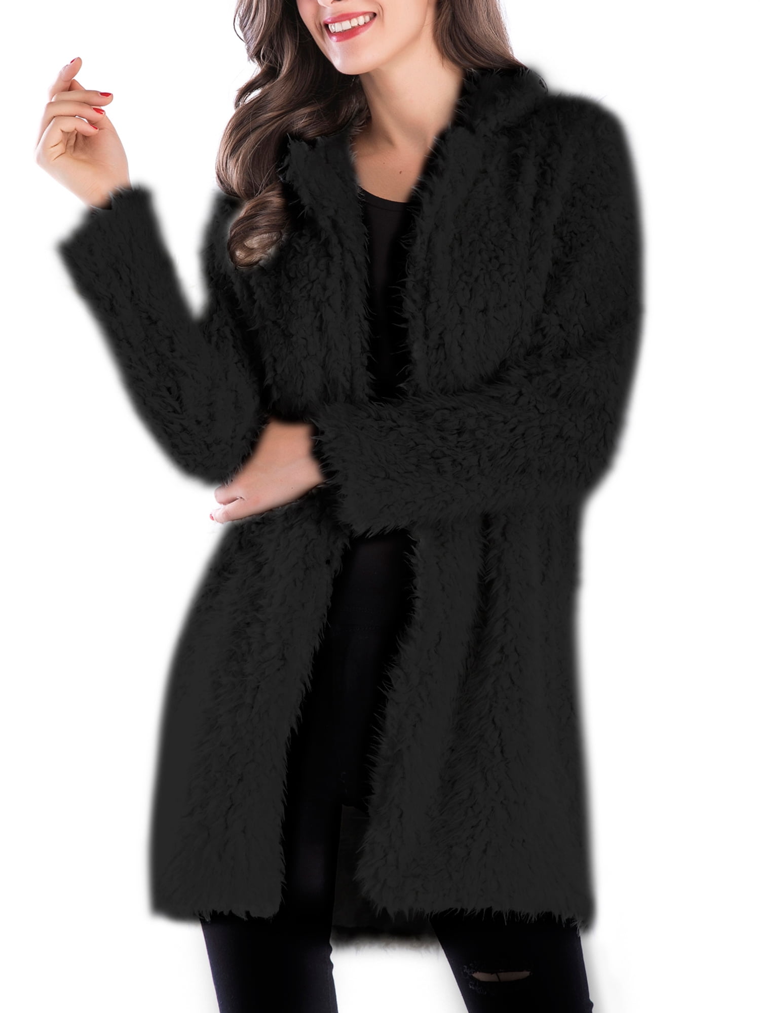 new look shaggy cardigan