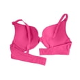 thumbnail image 5 of AHTJRT Women's Full Coverage Bras Supportive Comfy Soft Bralettes Wtih Adjustable Straps Racerbacks Seamless Tshirt Bra Hot Pink L, 5 of 6
