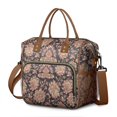 thumbnail image 1 of Elegant Tribal Paisley Lunch Tote – Dual Compartment Leakproof & Perfect for Spring and Summer, 1 of 6