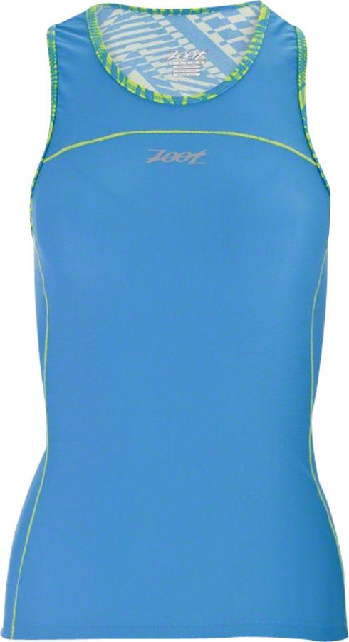 Zimco Women's Triathlon Tank Top – Quick-Dry, UPF 50+, Full Zip – For Swim, Bike, Run – Tri Suit With Storage Pocket