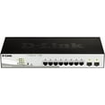 thumbnail image 6 of D-Link 10-Port Gigabit Smart Managed Switch | 8 GbE + 2 SFP Ports | L2+ | VLANs | Cable Diagnostics | Web Managed | Desktop or Rackmount | Fanless | NDAA Compliant | Lifetime Warranty (DGS-1210-10), 6 of 7