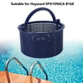 thumbnail image 3 of Panier de Remplacement pour Écumoire de Piscine, Panier de Collecte de Cheveux avec Poignée Portable en PVC pour SPX1096CA, 3 of 7