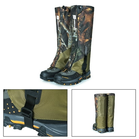 Waterproof Leg Gaiters For Hiking and Hunting in Snow/Sand