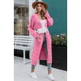 thumbnail image 4 of All Match Spring Fall Loose Long Knit Cardigan With Pocket, 4 of 5