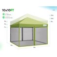 thumbnail image 5 of Quictent 8x8 Pop up Canopy Tent with Mosquito Netting Sreen House Room Tent Screened Roller Bag Included,Green, 5 of 8