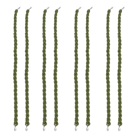 TAILTOSS 4 Pcs Adjustable Elastic Boot Straps With Braided Rope Portable