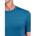 thumbnail image 2 of RBX Active Men's Crewneck Quick Drying Jacquard Short Sleeve Workout Tee, 2 of 4