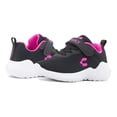 thumbnail image 3 of Tenis Charly Niña Kids Deportivo Comodos Velcro Negro/fiusha negro 17.5, 3 of 8