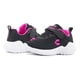 thumbnail image 3 of Tenis Charly Niña Kids Deportivo Comodos Velcro Negro/fiusha negro 17, 3 of 8