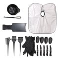 thumbnail image 1 of 18pcs Hair Color Mixing Dye Kit Hair Coloring Set Salon Tools Hair Dyeing Board Cape, 1 of 8
