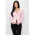 thumbnail image 1 of Long Sleeve Ruffle Zip-up Jacket, 1 of 1