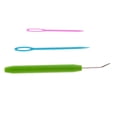 thumbnail image 2 of figatia 2 Pieces Plastic Needles and Knitting Loom Hook Crochet Hook Set Knitting Craft, 2 of 7