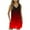 Red, variant on Kmdttou 2025 New Fashion Women's Summer Women's Pocket Suspender Shorts Jumpsuit Strap Pants with Pockets Clothes on Clearance!