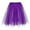 A01-Purple, variant on Godom Toddler Girls Glitter Tutu Skirt 2T-10T Mesh Tiered Princess Dance Skirt Party Costume,Black